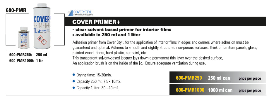 COVER STYL' PRIMER+ 250 ml