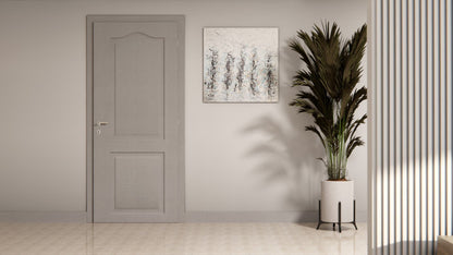 Silver Metal Weaving  - AL11