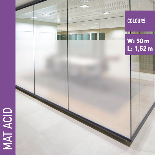 MAT WHITE PVC - 1,22m