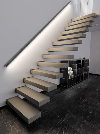 Silver & Brown Lined - NE37