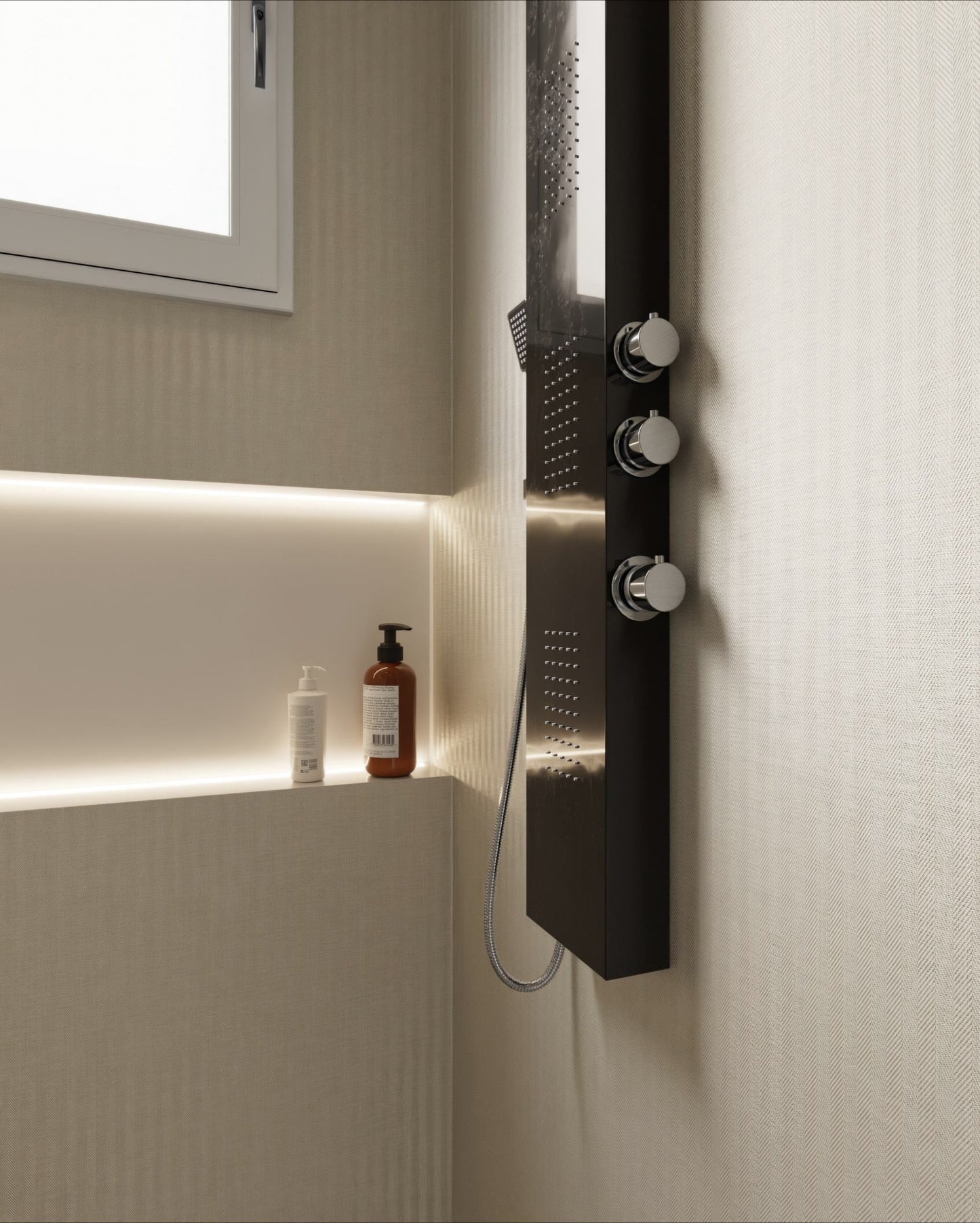 Mini Chevron Beige - NG11