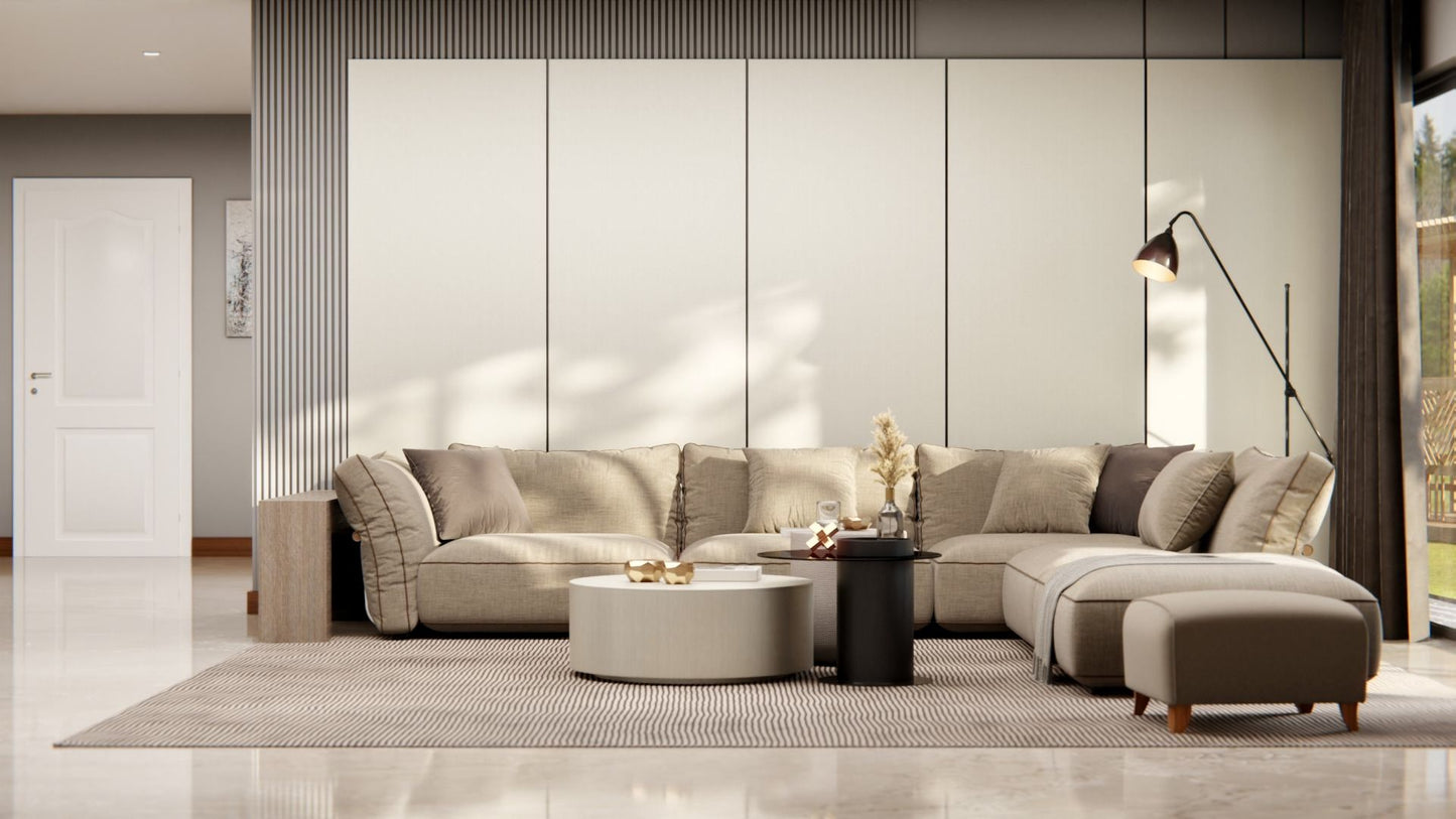 Might Beige Mesh - ST02