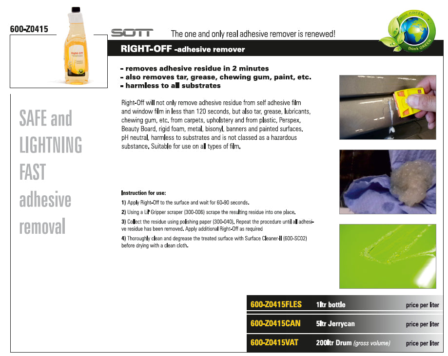 Décapant droit SOTT 1L