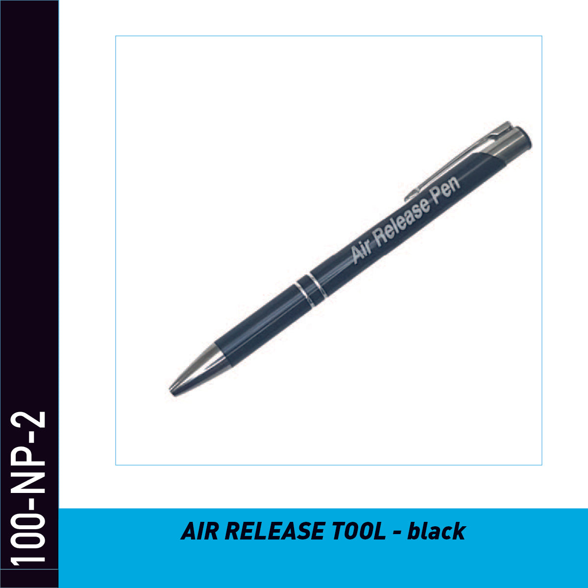 Stylo anti-bulle d'air