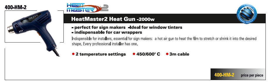 Pistolet thermique HeatMastrer 2 2000w