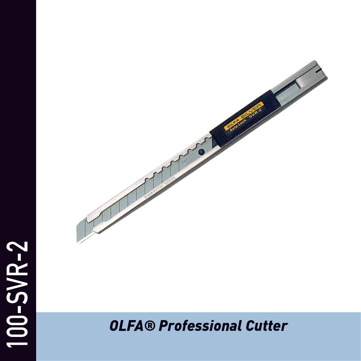 OLFA Cutter professionnel à lame autobloquante 45°