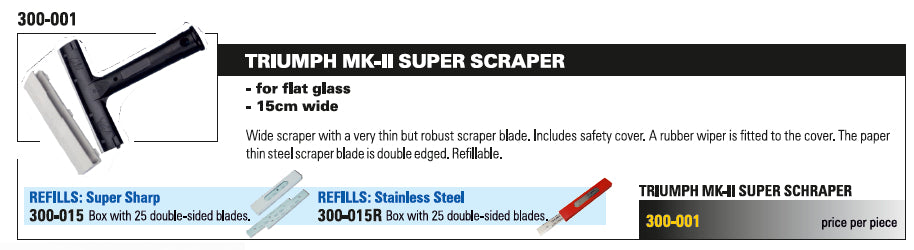 Grattoir Triumph MK-II - 155mm